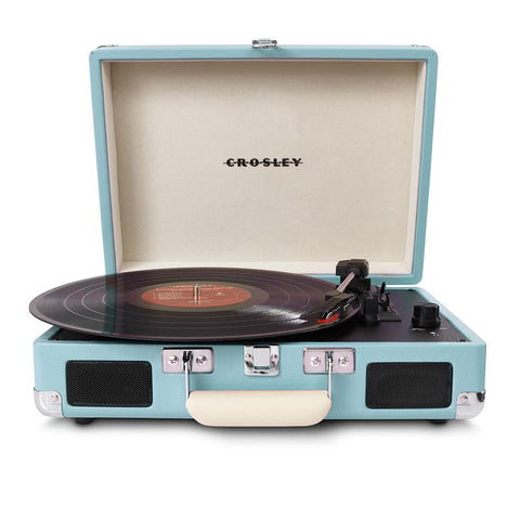 Crosley Cruiser Bluetooth Portable Turntable - Turquoise V398-CRIW8005F-TU4