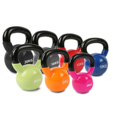 CORTEX 4kg-20kg Kettlebell Set Vinyl V420-KBVINYLSET4-20KG