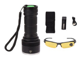 365nm UV Blacklight Flashlight USB Rechargeable Black Light Flashlight Pet Urine Detector for Resin V1294-YM0703-3119230008111