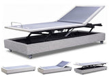 Therapedic Modulift Hospital Grade Split Queen Electric Adjustable Bed Base with Massage & Wire ADJ-BED-460-SQ