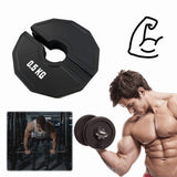 2PCS 0.5KG Gym Micro-Plates Dumbbell Fractional Weight Plate Rubber Fractional Weight Plates Add-on V1369-AZ3-W-11600