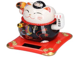 6in Fortune Cat Ceramic Waving Lucky Cat Ornament Home Decoration for Bedroom Car OfficeType 3 V1294-YM0523-3115210229413
