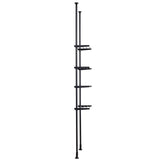 Over the Toilet Storage 4-Tier Bathroom Shelf Rack Space Saver Organizer V952-ZLGSGMTCWJ4CO9UA1V0