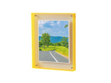 Photo Frame Vibrant Floating Acrylic Picture Frame Desk Wall Art Frame for Gallery Home Office V1263-JX-2623