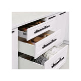 20 pcs Black Furniture Handle Black Kitchen Cabinet Handle T Handles Black Drawer Cupboard Center V1188-MS-227-0768