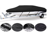 Outdoor V-shaped yacht with dust cover, sunscreen and rainproof boat cover, Teflon boat body V1102-DSZ-BOAT-001