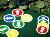 Trail Markers Reflective Marker Pack Bright Marking Reflectors for Hunting Hiking Driveway Camping V1259-DP01-A-1173