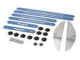 Stair Tread Gauge Stainless Steel Shelf Layout Scribe Tool Stair Tread Template Tool for Stairs V1294-YM0901-3114240049711