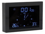 Digital Alarm Temperature Humidity Display Clock Indoor Table Timer Multifunctional for Household V1294-YM0718-3115200148111
