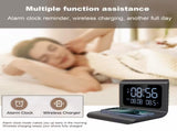 3-in-1 wireless charger, time and temperature display, bedroom desk alarm clock, iPhone 16 15 14 13 V1105-YAWXCD-01