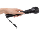 SST40 Powerful Flashlight Three Light Modes Long Range Torch Emergency Flashlight for Outdoor V1294-YM0715-3119220078611