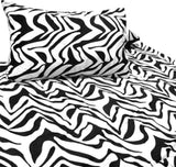 Shangri-La Printed Faux Fur White Tiger Quilt Cover Set Queen V442-KIT-QUILTCS-WHITETIGER-WHITE-QS