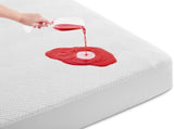 Queen Size 100% Waterproof Mattress Protector, Mattress Pad Cover Fitted 8"-21" Deep Pocket, 3D Air V1258-DP02-C-1263