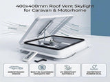 400x400mm Roof Vent Skylight for Caravan Motorhome V63-955361