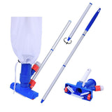 Jet Vacuum W/ 6 Section Poles of 57" for Frame Aboveground/Inflatable Pool Spa, No Electric Power V1107-125-37364