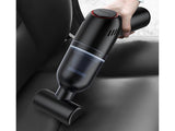 Car Vacuum Cleaner Wireless Strong Suction ABS Low Noise One Hand Operation Dust Remover for Auto V1263-JX-1061