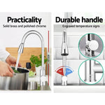 Cefito Kitchen Mixer Tap Pull Out 2 Mode Sink Faucet Basin Laundry Chrome TAP-A-82H11-SI