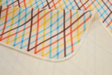 Yellow Stripes Stitching Premium Picnic Mat Extra Thick & Waterproof Oxford Cloth Camping Blanket V888-ELOSUNG21267