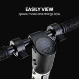 ALPHA Peak Electric Scooter 300W Power Up to 25km/h Adult Teens E-Scooter Easy Fold, White V219-TRNESCALA3WA