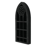 15.75"x7.87" Black Gothic Boho Floating Shelves V1366-AZ2-W-16182