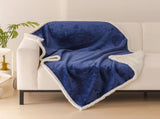 Dog Blankets for Small Dogs - Waterproof Cat Blanket Washable - Fleece Puppy Blanket, Soft Plush V1192-AZ-W-3614