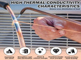 40Pcs 15% Silver Brazing Rods, Silver Solder Phos Copper Brazing Alloys Flat and Round Welding Rods V1107-147-45402