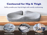 Pressure Relief Seat Cushion for Long Sitting Hours on Office/Home Chair, Car, Wheelchair V1188-MS-812-007