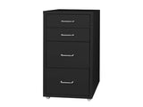 Levede 4 Drawer Office Drawers Cabinet Black HO0402-BK