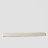 Plate Rectangular 29 x 9cm Craft White Glaze V637-C7592