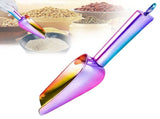 3oz Mini ice Scoop Set of 4, Small Stainless Steel Scooper for Candy/Flour/Bean/Pet Food/Ice Cube, V1192-AZ-W-28051