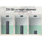 CARLA HOME Floor to Ceiling Cat Tree Tower with Adjustable Height 230-286cm for Indoor Cats LSB-36388