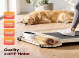 Everfit 3 in 1 Walking Pad Treadmill 12% Incline Under Desk Treadmills for Home Gym With 38cm Wide TMILL-380-2INC-BG