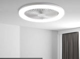 Fan Lamp Dining Room Living Room Bedroom Mute Ceiling Model Ceiling Fan Light Three Wind Speed Home V1294-YM0901-L6805W-2