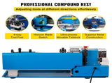 Metal Lathe 7'' x 14'', Mini Metal Lathe 0-2500 RPM Variable Speed,Mini Lathe with 4" 3-jaw V952-0618WXCC000000001V3