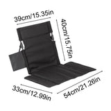 Ultralight Camping Chair - 1.1lb Portable Backpacking Chair with Carry Strap, Heavy Duty Aluminum V1366-AZ2-W-27010
