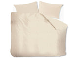 Bedding House Summer Sand Seersucker Cotton Quilt Cover Set King V442-HIN-QUILTCS-SUMMERSEERSUCKER-SAND-KI