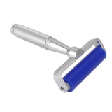 Silicone Manual Roller Cleaner Tool Laminated Static Lint Remover with Metal Handle Blue 6in V1294-YM0706-3117230146912