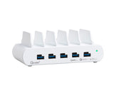 OXHORN NB-PD150D PD 150W 5-Port Charging Dock with build-in rack V28-ACBOXHNBPD150D