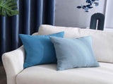Farmhouse Buffalo Check Plaid Stripe Throw Pillow Covers Square Cushion Case Polyester Linen Home V1366-AZ2-W-19875