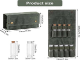 Camping Spice Kit - Portable Spice Bag with 9 Mini Spice Jars - Camping Set Travel Accessories - For V1188-MS101-01792-1
