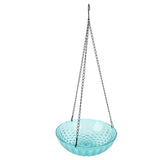 Solar Bird Bath Fountain Sturdy Plastics Hanging Bird Bath Bubbler Fountain Bird Feeder for Outdoor V1294-YM0901-3111240307511