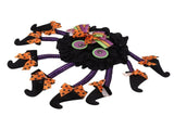 Halloween Wreath Scary Interesting Multi Legged Spider Halloween Garland Decoration for Door Wall V1294-YM0901-3115230075611