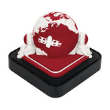 The Earth 3D Paper Sculpture Night Light with Notepad, Black Base - Elegant Gift Set for Home and V888-ELOSUNG11396