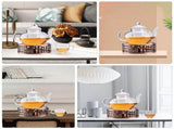 1Pc Metal Teapot Warmer Coffee Color for Tea Heating and Coffee Shops V1370-AZ4-15359