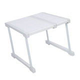Expandable Cabinet Shelf Carbon Steel ABS PP Closet Storage Shelf Cabinet Organizer Riser Rack for V1294-YM0901-3117240329311