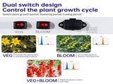 Grow Lights for Indoor Plants Full Spectrum 216 LEDs 3 Modes Large Coverage for Plant Growth V1294-YM0901-H48458EU