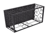Balcony Flower Pot Stand Thickened Iron Decorative Patio Railing Shelf With Retainers for Windowsill V1294-YM0717-3111220212811