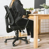 Roulette Chair of Desk White, Wheel of Spare 11 and Set 5 Casters Chair Silent Foot of Seat V1237-MS-626-450