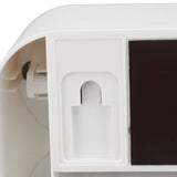 3 in 1 Wrap Cutter Organizer with Paper Towel Holder Magnetic Plastic Aluminum Alloy Space Saving Bi V1294-YM0901-3118240160311
