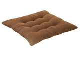 Corduroy Chair Cushion, with Ties Ultra Soft Warm Floor Cushion, for Kids Reading Comfortable Square V1370-AZ4-08615